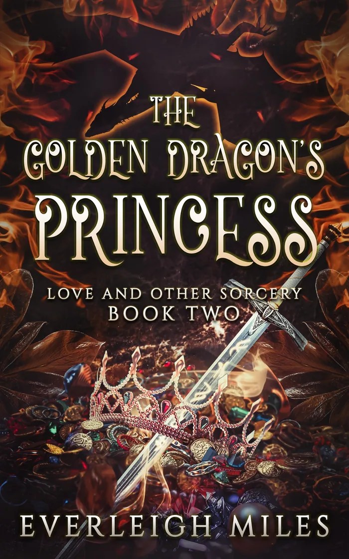 Cover of The Golden Dragon's Princess by Everleigh Miles