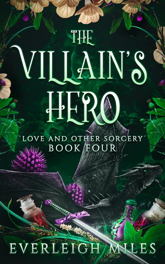 Cover of The Villain's Hero by Everleigh Miles